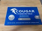 Cougar Titanium Golfballen - 15 stuks - Nieuw, Ophalen of Verzenden, Nieuw, Overige typen