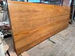 Massief houten beuken tafel  280x100 cm en 80 cm hoog, Ophalen of Verzenden
