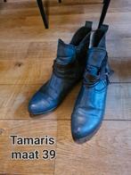 Donker grijze enkellaarsjes Tamaris maat 39, Kleding | Dames, Schoenen, Ophalen, Zo goed als nieuw, Grijs