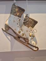 Vintage Schaatsen Decoratie, Ophalen of Verzenden, Wit, Metaal, Minder dan 25 cm