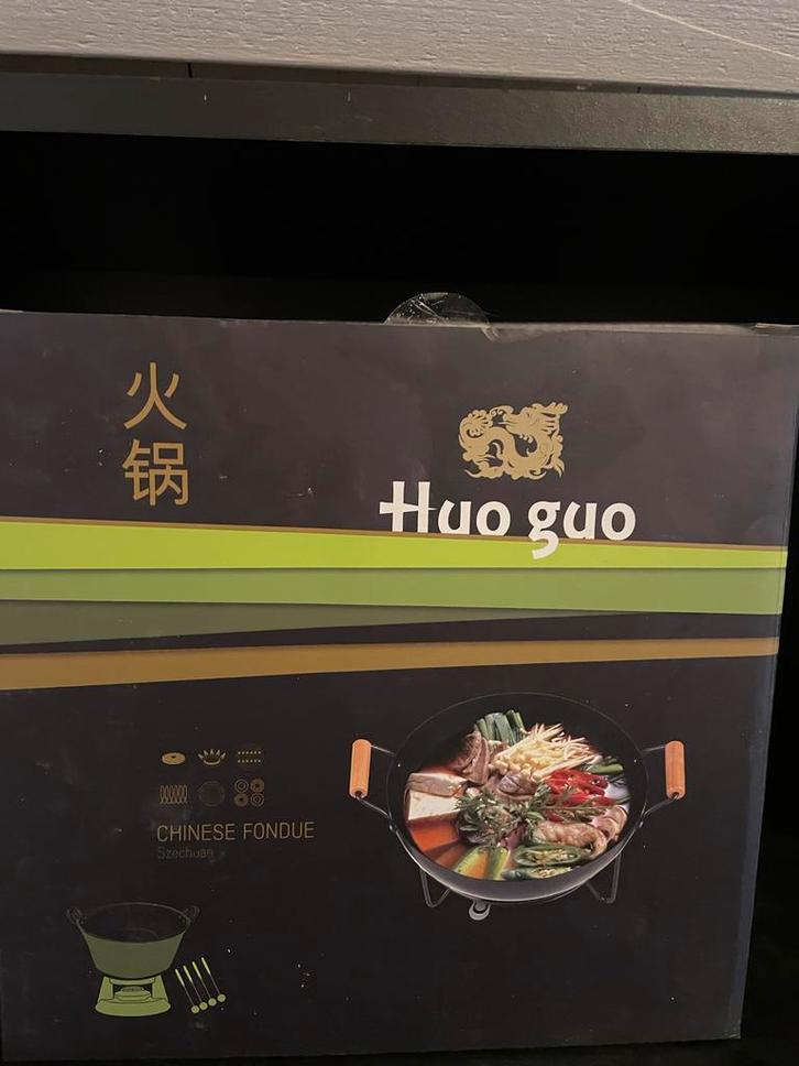 Chinese Fondue Set - Nieuw in Doos!, Witgoed en Apparatuur, Fonduesets, Nieuw, Fondueset, Brander, Ophalen of Verzenden