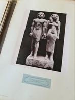 Collectie antieke foto's uit 1895 / 1897 Egyptische schatten, Antiek en Kunst, Ophalen of Verzenden
