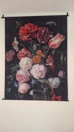 Bloemen schilderij, Ophalen
