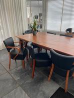 Stamtafel met of zonder 8 stoelen, Zakelijke goederen, Horeca | Meubilair en Inrichting, Gebruikt, Ophalen