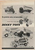 Retro reclame 1959 Dinky Toys Simca Cargo Euclid Dumper, Verzenden, Overige typen