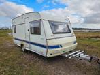 Prachtige Wilk 450 te koop met mover en voortent, Caravans en Kamperen, Caravans, Vast bed, Schokbreker, Treinzit, Particulier