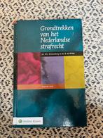 Grondtrekken van het Nederlandse strafrecht (9e druk), Ophalen of Verzenden, Alpha, Zo goed als nieuw, WO