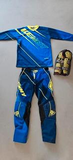 Kenny crossmotor shirt broek en kniebeschermers, Kinderen, Kenny, Tweedehands, Ophalen