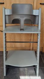 Stokke triptrap stoel grijs, Ophalen, Gebruikt, Meegroeistoel