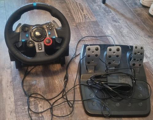 Logitech G29 – 1x gebruikt, bijna nieuw, Spelcomputers en Games, Spelcomputers | Xbox | Accessoires, Zo goed als nieuw, Stuurtje of Sportattribuut