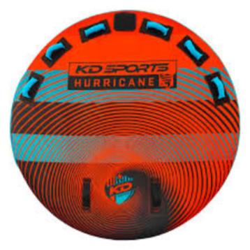 NIEUWE KD Hurricane towable 3 pers band droplet tornado beschikbaar voor biedingen