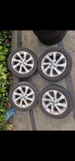 4x Continental 185 55 R15 met lichtmetalen opel velg, Auto-onderdelen, Banden en Velgen, Gebruikt, 15 inch, Zomerbanden, 185 mm