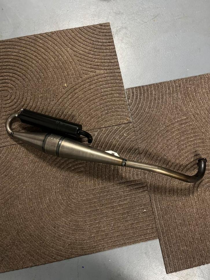 MTB Bullet terugloop Tomos - 28mm, Fietsen en Brommers, Brommers | Tuning en Styling, Zo goed als nieuw, Ophalen of Verzenden