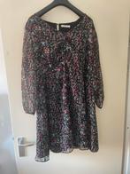 Violeta by Mango Bloemenjurk - Maat 46/48 (XL), Zwart, Maat 46/48 (XL) of groter, Ophalen of Verzenden, Zo goed als nieuw