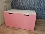 Ikea Stuva kast met grote lade roze, wit, Kinderen en Baby's, 50 tot 70 cm, Gebruikt, Minder dan 90 cm, Minder dan 75 cm