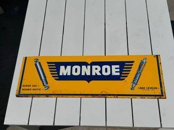 MONROE oud reclamebord beschikbaar voor biedingen