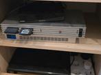 Playstation 2 met 2 controllers, Ophalen of Verzenden, Gebruikt, Zwart, Met 2 controllers