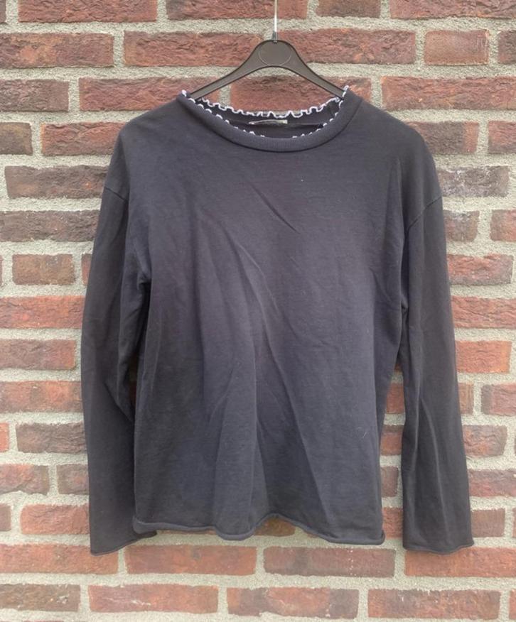 Zara / trui / Maat S / 36 / Weinig gedragen, Kleding | Dames, T-shirts, Zo goed als nieuw, Maat 36 (S), Zwart, Korte mouw, Ophalen of Verzenden
