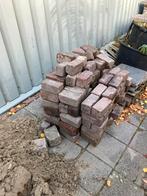 Gebakken klinkerformaat rood, Tuin en Terras, Tegels en Klinkers, Ophalen, Gebruikt, Klinkers
