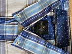 Vanguard overhemd XXL ruit blauw, Blauw, Ophalen of Verzenden, Zo goed als nieuw, Overige halswijdtes