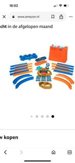 Hot Wheels Track Builder Luxe Stuntbox hotwheels, Ophalen of Verzenden, Zo goed als nieuw, Handmatig, Hot Wheels