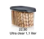 Tupperware Ultra Clear 1,1L - Nieuw, Ophalen of Verzenden, Nieuw