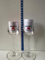 2 oude borrelglaasjes van Henkes op gedraaide voet, Verzamelen, Glas en Borrelglaasjes, Ophalen of Verzenden, Zo goed als nieuw