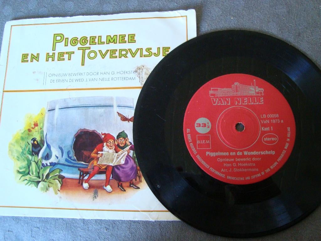 Piggelmee en de wonderschelp verkeerde hoes, Cd's en Dvd's, Ophalen of Verzenden, Zo goed als nieuw, Nederlandstalig, Single