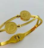 Armband Louise, Verzenden, Nieuw, Goud, Staal