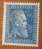 Duitsland, Nobelprijswinnaar Wilhelm Röntgen, 1951, Verzenden, BRD, Postfris