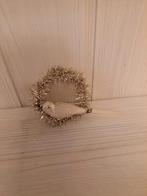 Gablonzer met vogeltje kerstbal, Ophalen of Verzenden