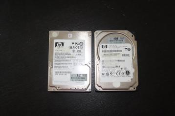 Te koop 2 HP SAS disken beschikbaar voor biedingen