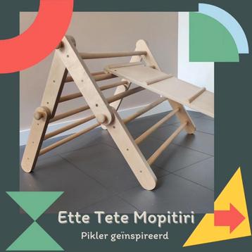 TE HUUR • Ette Tete Mopitiri Pikler klimrek • klimdriehoek
 beschikbaar voor biedingen