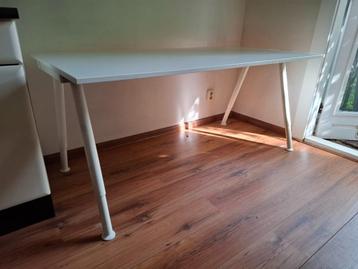 Ikea bureau werktafel wit 80x160 cm beschikbaar voor biedingen