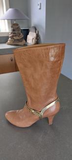 Vero Cuoio leren dames laarzen maat 38,5, Kleding | Dames, Schoenen, Hoge laarzen, Vero Cuoio, Bruin, Ophalen of Verzenden