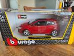 VW Volkswagen polo GTI Mark 5 rood bburago 1:24, Auto, ., Nieuw, Ophalen of Verzenden