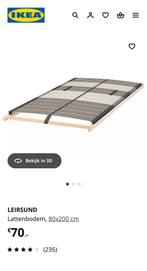 IKEA 2 x lattenbodem LEIRSUND 80x200, Huis en Inrichting, Slaapkamer | Matrassen en Bedbodems, Eenpersoons, Ophalen of Verzenden