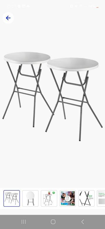 2 Statafels te Huur beschikbaar voor biedingen