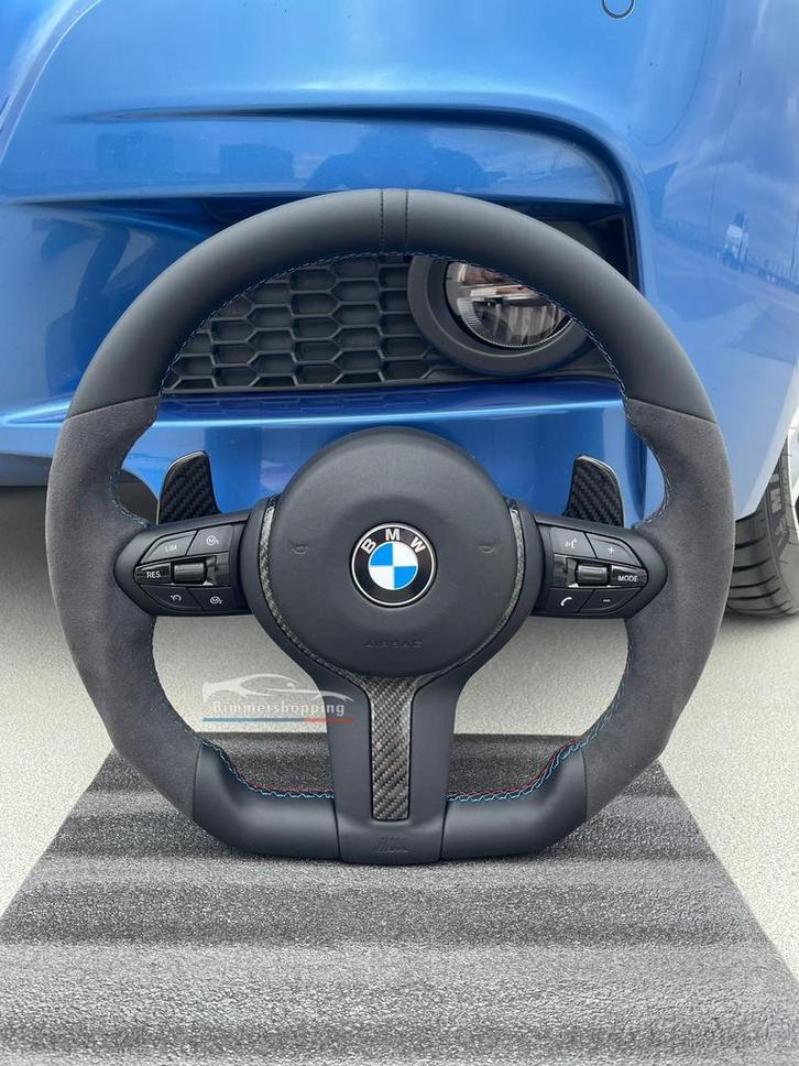 Bmw M stuur half alcantara/ half leer, F20 F21 F30 F32 etc, Auto-onderdelen, Besturing, BMW, Nieuw, Ophalen of Verzenden