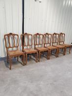 Prachtige Queen Ann Stijl stoelen. Het kan geleverd worden., Ophalen, Riet of Rotan, Gebruikt, Bruin