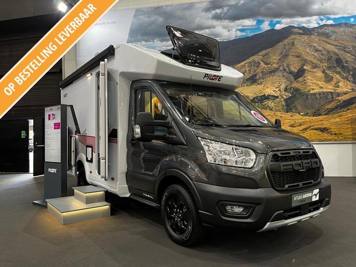 Pilote Atlas A630G 3 persoons! 2026, Caravans en Kamperen, Campers, Bedrijf, tot en met 3, Half-integraal, Pilote, Diesel, Automaat
