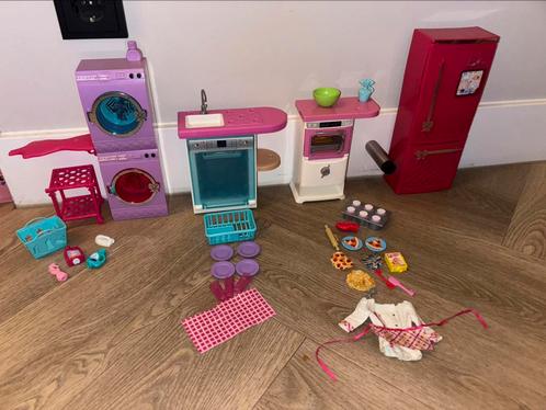 Barbie spullen sets, Kinderen en Baby's, Speelgoed | Poppenhuizen, Zo goed als nieuw, Ophalen