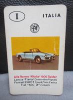 autokaartje ALFA ROMEO GIULLIA 1600 SPIDER, Ophalen of Verzenden, Gebruikt, Auto's