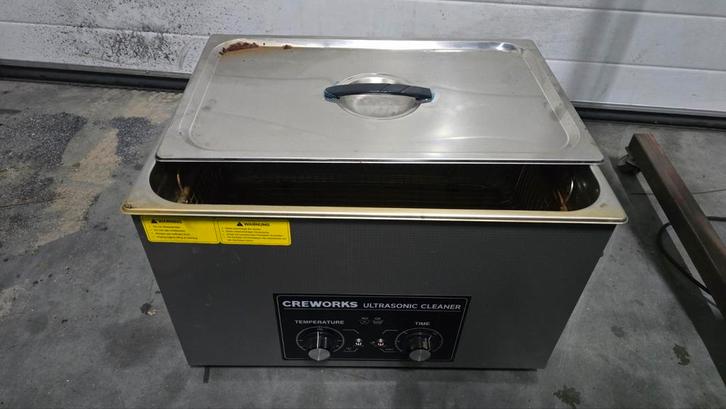 Creworks ultrasonic cleaner 30l, Auto diversen, Autogereedschap, Zo goed als nieuw, Ophalen of Verzenden