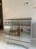 Smeg 6 pit fornuis- met dubbel oven., Witgoed en Apparatuur, Fornuizen, Ophalen, Hete lucht, 60 cm of meer, Zo goed als nieuw