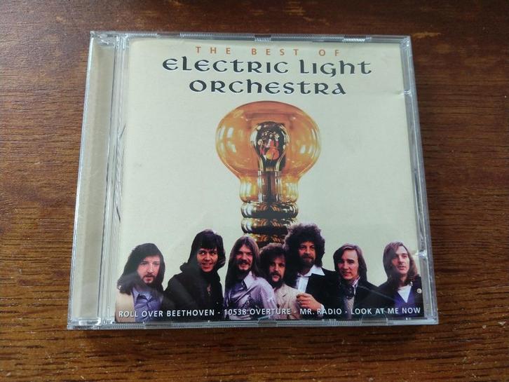 Muziek CD Electric Light Orchestra - ELO- The best of, Cd's en Dvd's, Cd's | Rock, Zo goed als nieuw, Poprock, Ophalen of Verzenden