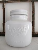 Witte Mason Storage Pot / voorraadpot, Ophalen of Verzenden