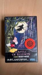Castle of Illusion Mega Drive - Compleet!, Spelcomputers en Games, Games | Sega, Gebruikt, 1 speler, Ophalen of Verzenden, Vanaf 3 jaar