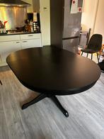 Uitschuifbare IKEA eettafel, Huis en Inrichting, Tafels | Eettafels, Ophalen, 100 tot 150 cm, Rond, Zo goed als nieuw