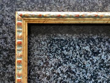 Schilderijlijst, fotolijst, goud, groen, rood, 50,2x 60,4 beschikbaar voor biedingen